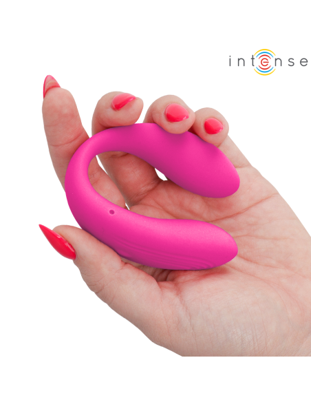 INTENSE NORA ESTIMULADOR DE PINZA CON VIBRACIAN ROSA