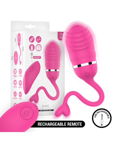 INTENSE SOOKIE HUEVO VIBRADOR CON CONTROL REMOTO ROSA