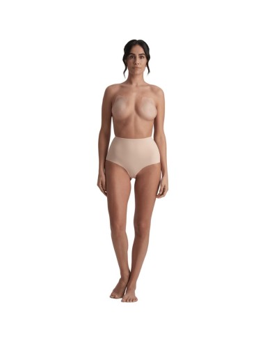 BYE BRA RABBIT COPAS DE SILICONA BEIGE TALLA M