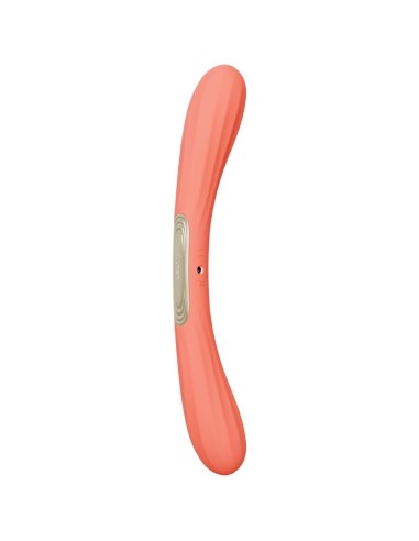 LELO BOOMERANG VIBRADOR DE DOBLE EXTREMO ROJO CORAL