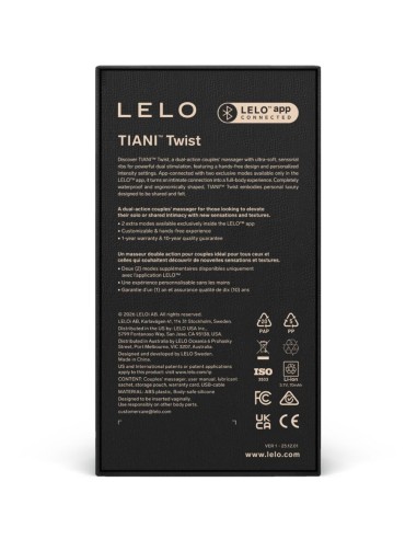 LELO TIANI TWIST VIBRADOR PARA PAREJAS LAVANDA