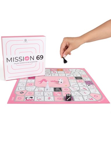 SECRET PLAY JUEGO DE MESA PARA PAREJAS MISSION 69