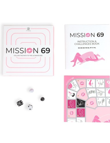 SECRET PLAY JUEGO DE MESA PARA PAREJAS MISSION 69