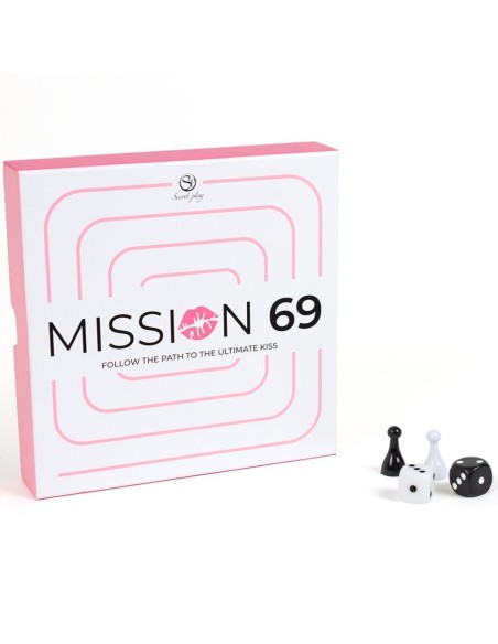 SECRET PLAY JUEGO DE MESA PARA PAREJAS MISSION 69