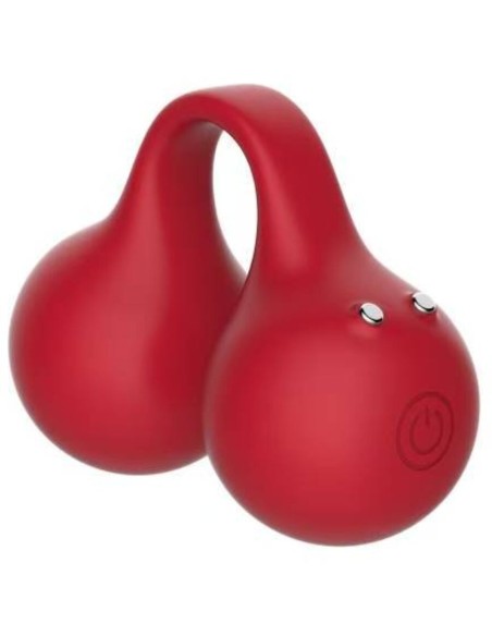 SNAIL VIBE TWINN VIBRADOR DE DEDO CEREZA