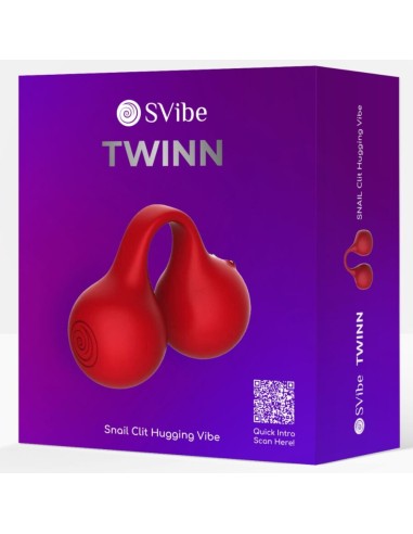 SNAIL VIBE TWINN VIBRADOR DE DEDO CEREZA