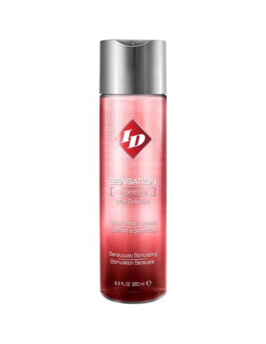 ID SENSATION LUBRICANTE BASE AGUA EFECTO CALOR 250 ML