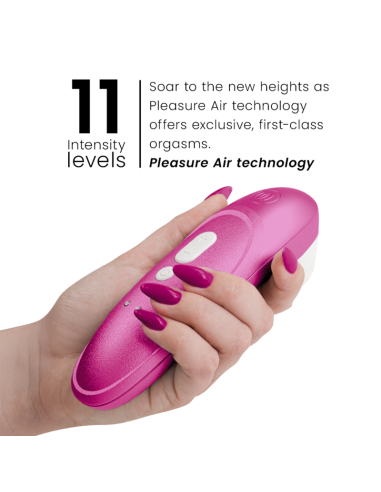 WOMANIZER PRO VIBRANT ESTIMULADOR DE CLATORIS ROSA