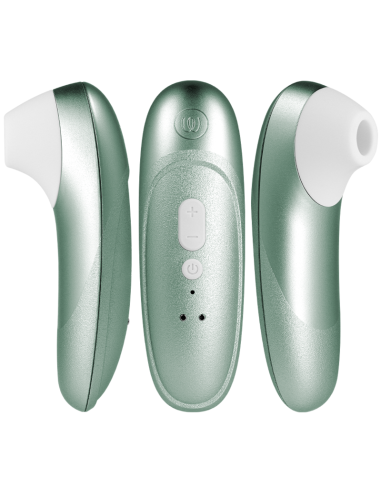 WOMANIZER PRO VIBRANT ESTIMULADOR DE CLATORIS VERDE SALVIA