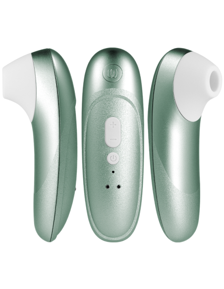 WOMANIZER PRO VIBRANT ESTIMULADOR DE CLATORIS VERDE SALVIA