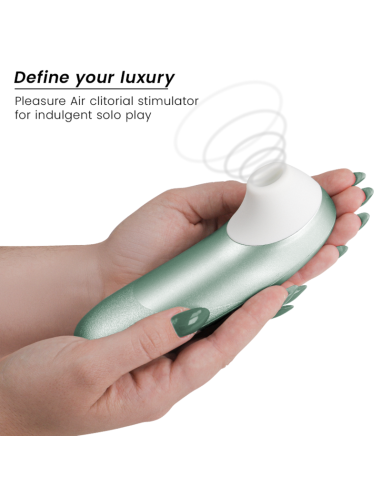 WOMANIZER PRO VIBRANT ESTIMULADOR DE CLATORIS VERDE SALVIA