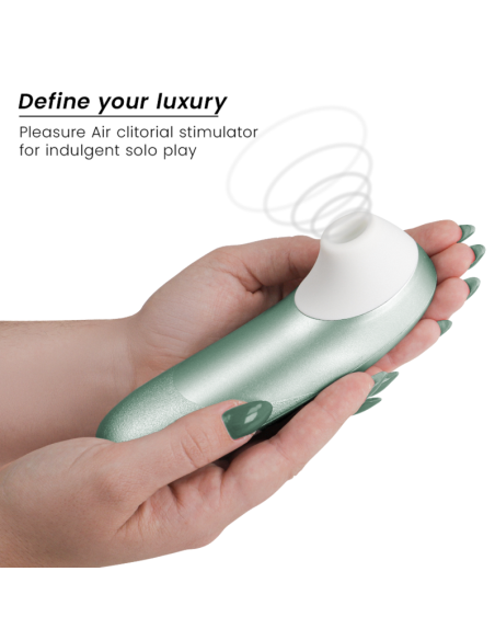 WOMANIZER PRO VIBRANT ESTIMULADOR DE CLATORIS VERDE SALVIA