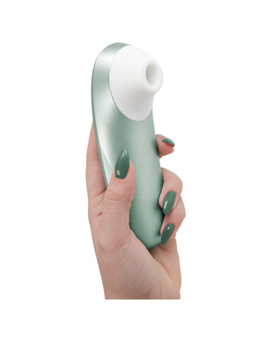 WOMANIZER PRO VIBRANT ESTIMULADOR DE CLATORIS VERDE SALVIA