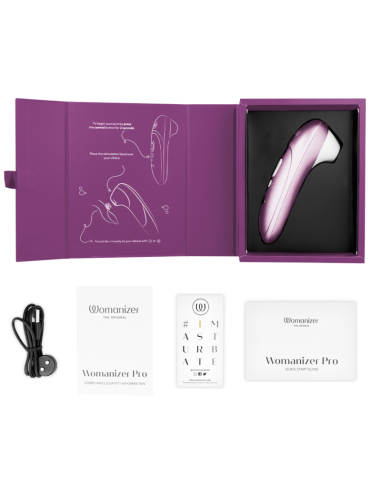 WOMANIZER PRO VIBRANT ESTIMULADOR DE CLATORIS LILA