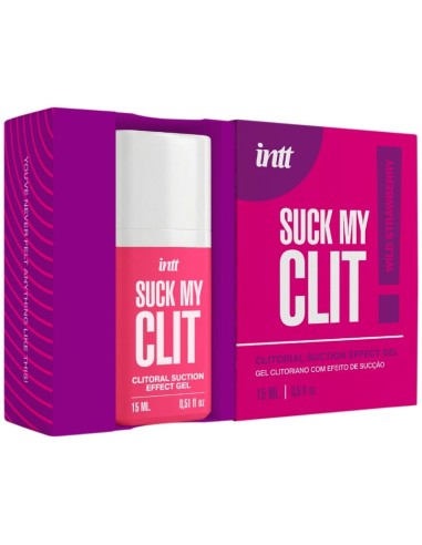 INTT SUCK MY CLIT GEL EFECTO SUCCIAN FRESAS SILVESTRES 15 ML
