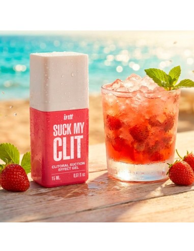 INTT SUCK MY CLIT GEL EFECTO SUCCIAN FRESAS SILVESTRES 15 ML