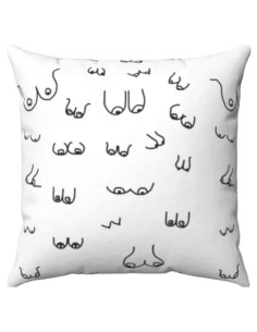DIABLO PICANTE COJAN 30 X 30 TETAS BLANCO