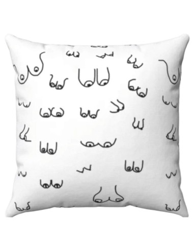 DIABLO PICANTE COJAN 30 X 30 TETAS BLANCO