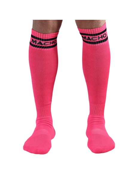 MACHO CALCETINES LARGOS TALLA ANICA ROSA
