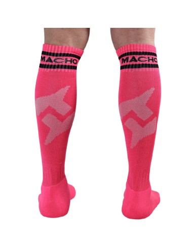 MACHO CALCETINES LARGOS TALLA ANICA ROSA