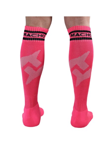 MACHO CALCETINES LARGOS TALLA ANICA ROSA