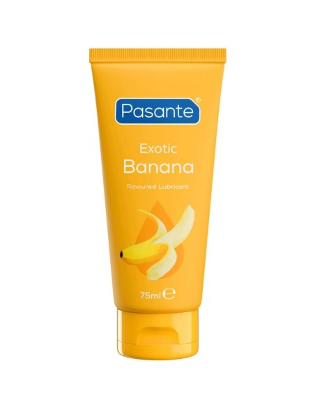 PASANTE LUBRICANTE SABOR BANANA A BASE DE AGUA 75 ML