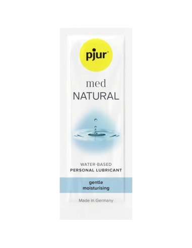 PJUR MED NATURAL LUBRICANTE BASE AGUA 2 ML