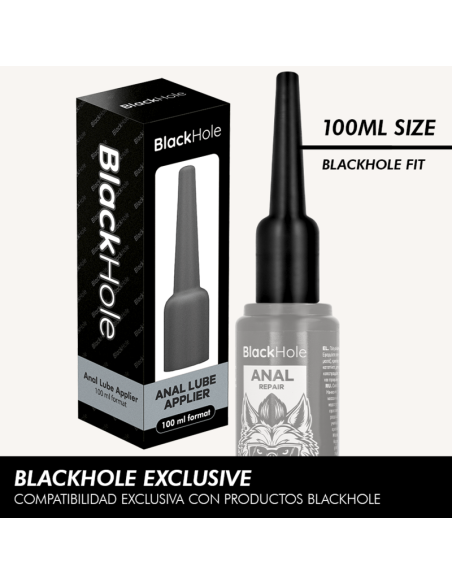 BLACK HOLE APLICADOR DE LUBRICANTE ANAL TALLA L 100 ML