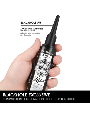 BLACK HOLE APLICADOR DE LUBRICANTE ANAL TALLA L 100 ML