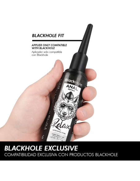 BLACK HOLE APLICADOR DE LUBRICANTE ANAL TALLA L 100 ML