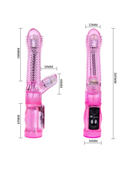 VIBRADOR INTIMATE LOVER TEASE LILA