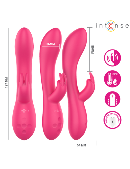 INTENSE TAMMY ESTIMULADOR RABBIT CON CALOR