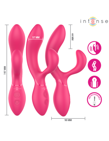 INTENSE CHARLY ESTIMULADOR VIBRADOR ARTICULABLE