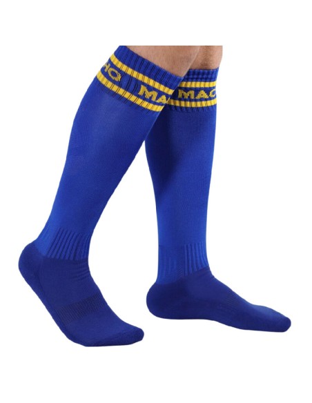 MACHO CALCETINES LARGOS TALLA ANICA AZUL