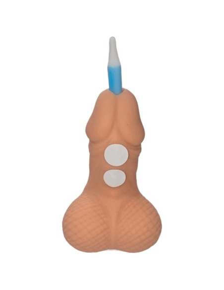 DIABLO PICANTE PENE TONO CLARO VELA NAMERO CUMPLEAAOS