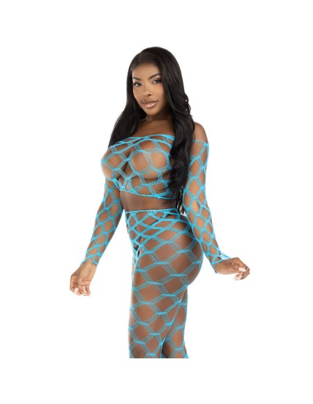 LEG AVENUE TOP LEGGINS HARDCORE AZUL