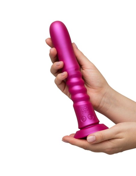 ROMP JIGGLE VIBRADOR UP AND DOWN CON VENTOSA ROSA