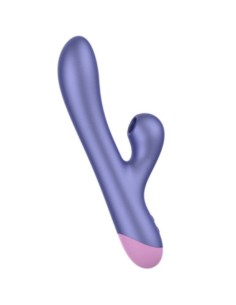 ROMP PULSE VIBRADOR RABBIT DUAL PUNTO G AZUL ELACTRICO