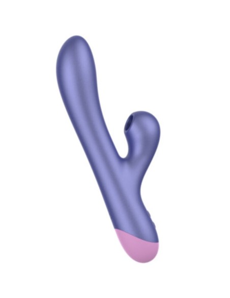 ROMP PULSE VIBRADOR RABBIT DUAL PUNTO G AZUL ELACTRICO