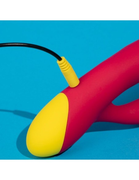 ROMP JAZZ VIBRADOR RABBIT RECARGABLE ROJO