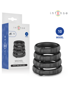 INTENSE MICHIEL SET DE 4 ANILLOS MODELO 10