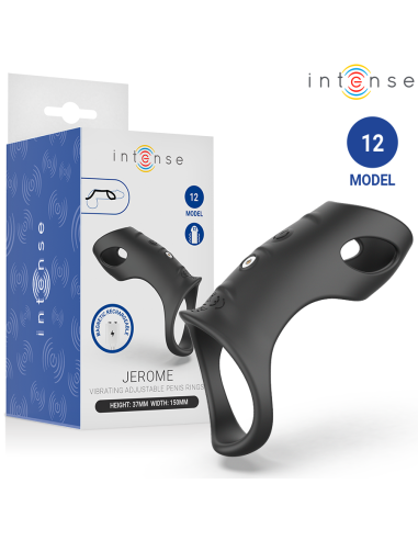 INTENSE JEROME ANILLO VIBRADOR AJUSTABLE MODELO 12
