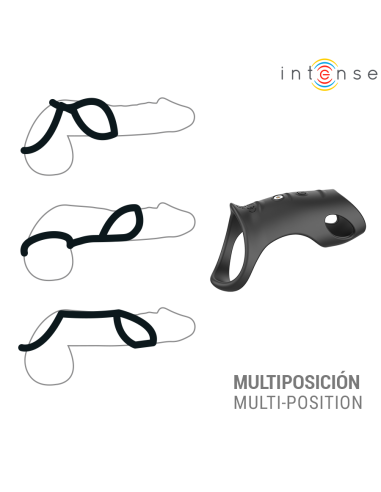 INTENSE JEROME ANILLO VIBRADOR AJUSTABLE MODELO 12
