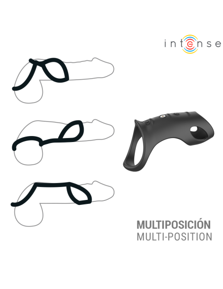 INTENSE JEROME ANILLO VIBRADOR AJUSTABLE MODELO 12