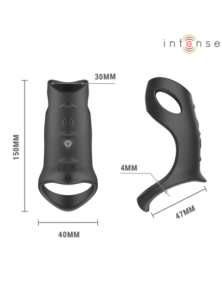 INTENSE JEROME ANILLO VIBRADOR AJUSTABLE MODELO 12