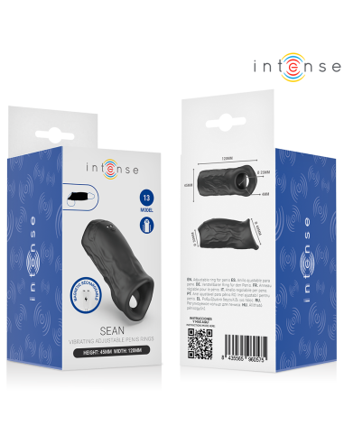 INTENSE SEAN ANILLO VIBRADOR AJUSTABLE MODELO 13