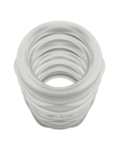 ROMP MOSH MASTURBADOR MASCULINO TRANSPARENTE CON FUNDA REVERSBLE DE 6 CM