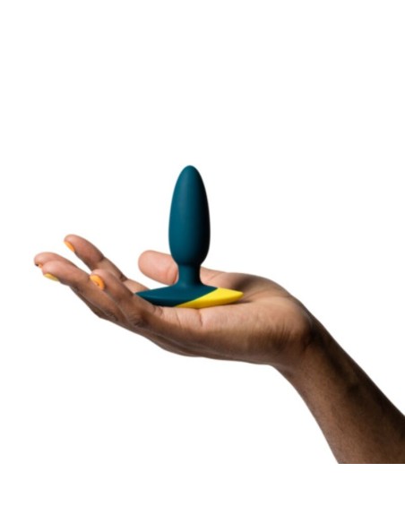 ROMP BASS PLUG ANAL VIBRADOR 10 CM VERDE