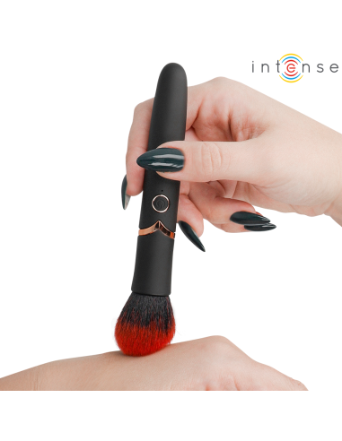 INTENSE EMILIA VIBRADOR BROCHA CON EFECTO CALOR 16 CM