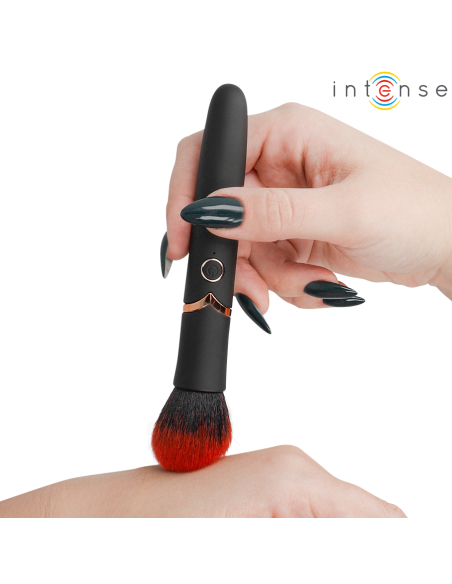 INTENSE EMILIA VIBRADOR BROCHA CON EFECTO CALOR 16 CM